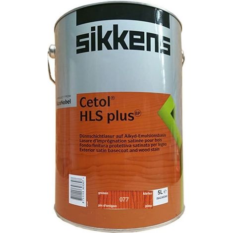 Sikkens – Lasure extérieure pour bois dur – Imprégnation multicouche – Résistance UV – 5L – Pour application avec brosse microfibres