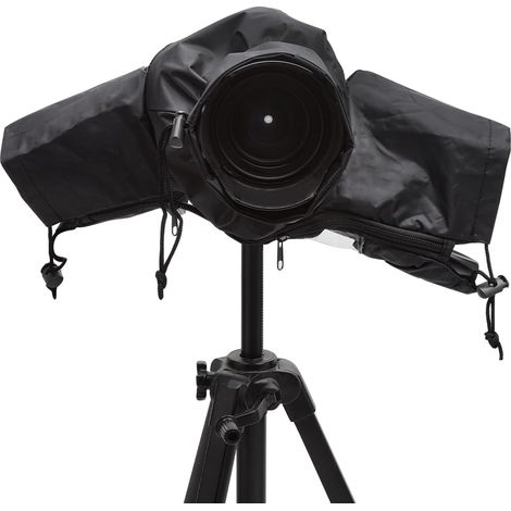 Waterproof rain cover for DSLR camera with transparent window (1/5)