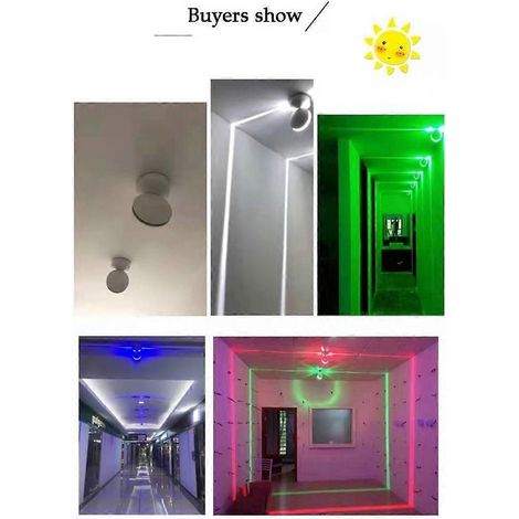 LED-Wandleuchte, Fensterbankleuchte, RGB-Beleuchtung, 12 W (1/5)