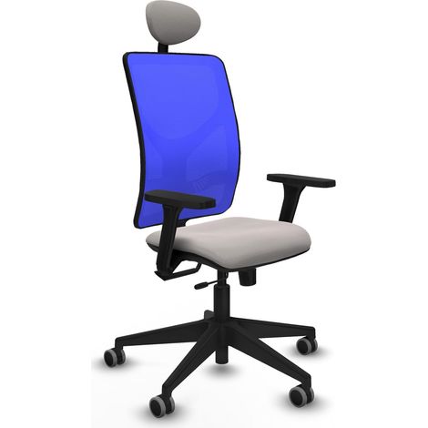Silla de oficina piqueras y crespo Motilla negro brazos ajustables (1/2)