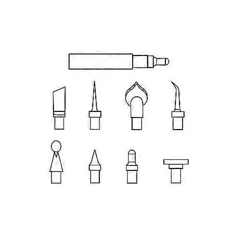 Lötspitzen-Set mit austauschbaren Lötspitzen für 3D-Drucker (Flimanet Parts) (1/5)