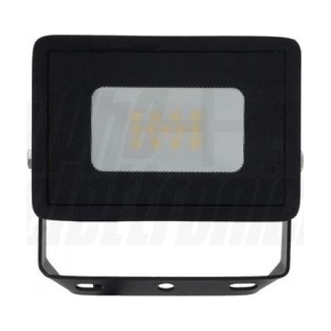 Proiettore led nero 10w 3000k alpha elettronica jo433/010nww