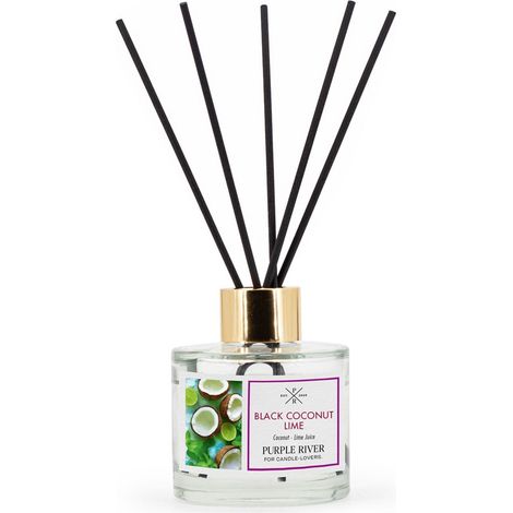 Diffusore di fragranza a bastoncini in vetro da 100 ml - Profumo a lunga durata