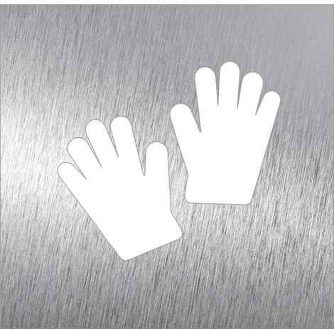 Pictogramme Inoxydable "Gants" - Fricosmos (1/2)