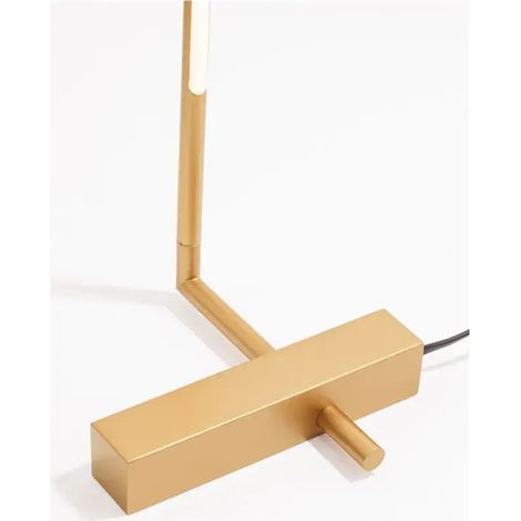 [NEUWERTIG] B-Ware Stehleuchte Lampe Raccio Led Leuchte Gold Mb Consulting Gmb H Modern Metall Acryl