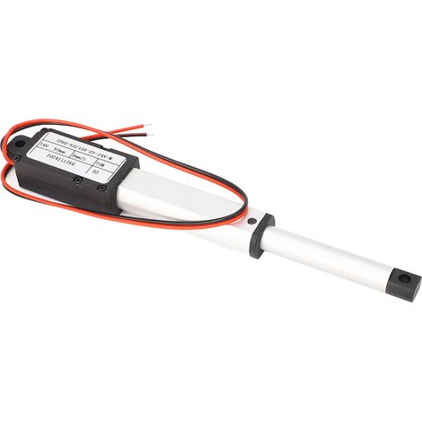Vérin électrique linéaire 50mm course 70N poussée 8mm/s rapide silencieux mini actionneur DC24V (1/5)