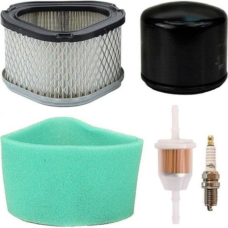 Filtre à air pré-nettoyeur Compatible with filtre à huile de replacement Compatible with John Deere LT133 LT150 LT155 STX30 STX38 LX173 LX255 GT225 SST (1/2)