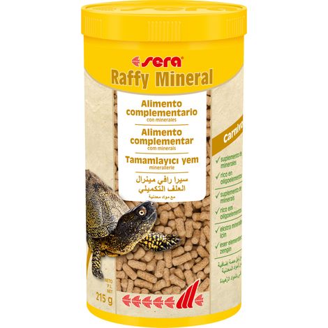 Sera Raffy Mineral - Aliment complémentaire pour tortues aquatiques