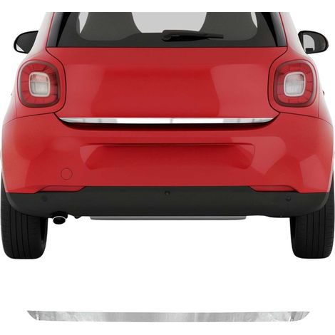 Garniture de Hayon Coffre pour Smart Fortwo 453 2014-2020 acier inox (1/5)