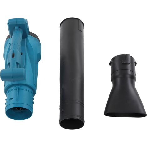 Souffleur de feuilles électrique sans fil avec commande à 6 vitesses, tubes en 2 sections, 18 V, pour l'entretien de la pelouse, le déneigement et le déblaiement des débris. (1/5)