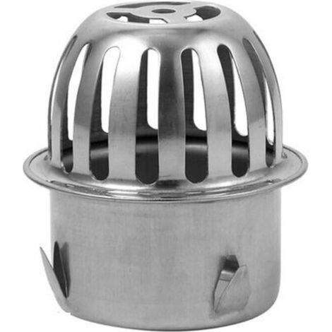 Lot de 2 grilles de gouttière en acier inoxydable pour aider à maintenir les canalisations ouvertes. Empêche le colmatage des feuilles et des débris. Convient aux tuyaux de 58 mm de diamètre i (1/3)