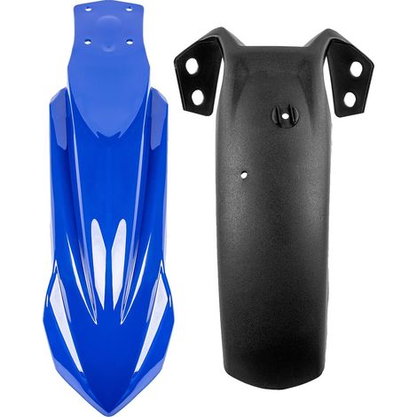 Garde-boue, plastique ABS durable, installation facile, compatible avec Yamaha, Un Ensemble-Bleu (1/2)