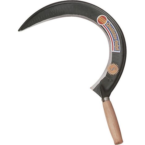 Steyrische  Sichel  longitud  450  mm  semifulgida  con  protector  de  corte  afilado  -  3020008/09