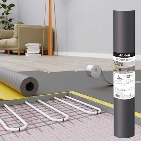 Sottofondo da 1,6 mm di spessore Secura Light 10 m² (9,10 x 1,10 m) - Arbiton