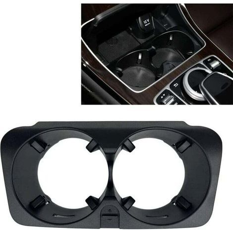Porte-gobelet de Voiture W205,Porte-Gobelet de Console Centrale A2056800691 Porte-Gobelet Rechange pour Mercedes Classe C W205 / Class E W213 / Classe GLC W253 Voiture (1/5)