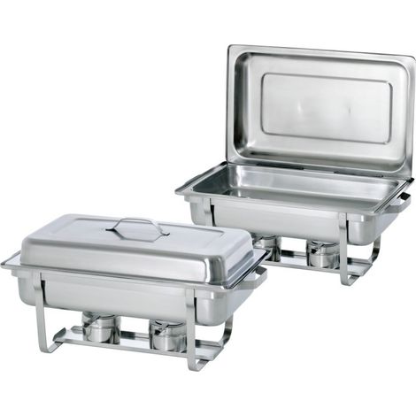 Chafing Dish GN 1/1 Twin Pack Set - Bartscher