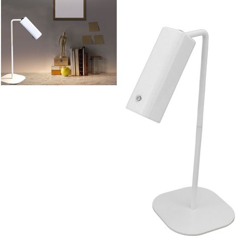 Wiederaufladbare LED-Schreibtischlampe über USB für Schüler mit stufenloser Dimmfunktion und multifunktionalem Augenschutz. (1/5)
