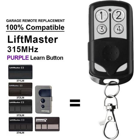 Télécommande et récepteur pour porte de garage, accessoire de commande automatique (1/5)