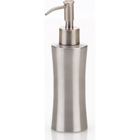 Seifenspender Elegance Edelstahl 150 ml 19,5cm Ø5,5cm silber (1/3)