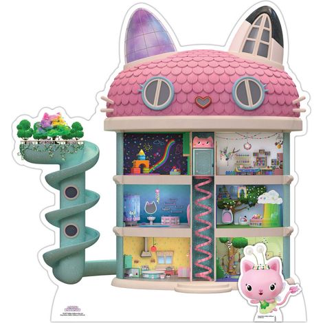 Figurine en carton – La Maison de Poupée de Gabby et la Maison Magique - Haut 79 cm