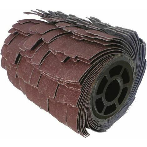 Spazzola per nastri abrasivi A80 FAR TOOLS Ø 120 mm L 100 mm - 110869