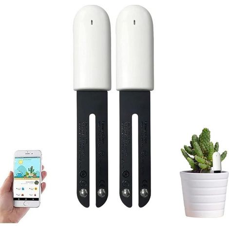(2 items) Soil analysis sensor, smart plant hygrometer, automatic moisture monitoring (1/5)