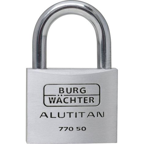 Burg Wächter 36101 Lucchetto 50.00 mm Chiavi diverse Alluminio Serratura a chiave