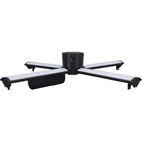 Faltbare Micro-USB-Ladeleuchte (2600 mAh), 5 Helligkeitsstufen, 3 Farbtemperaturen, Videobeleuchtung für Live-Streaming (1/5)