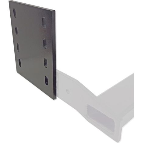 Adapterplatten 4x55mm (2 Stück) für Höhenverstellung Anhängerkupplung Wohnmobil - Antarion