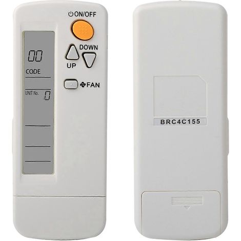 Télécommande pour climatiseur Daikin BRC4C151 BRC4C158 BRC4C160 BRC4C155 BRC7EB518 BRC7EB519 BRC7E618 BRC7E619 BRC7C64W (1/5)
