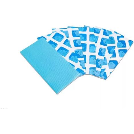Toppe di riparazione autoadesive per piscine e gonfiabili 7x7 cm Trasparente INTEX