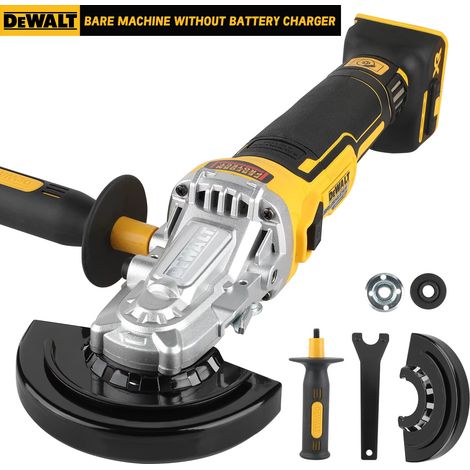 DEWALT DCG405FN Smerigliatrice Angolare a Testa Piatta 18V 125mm - Solo Macchina (1/5)