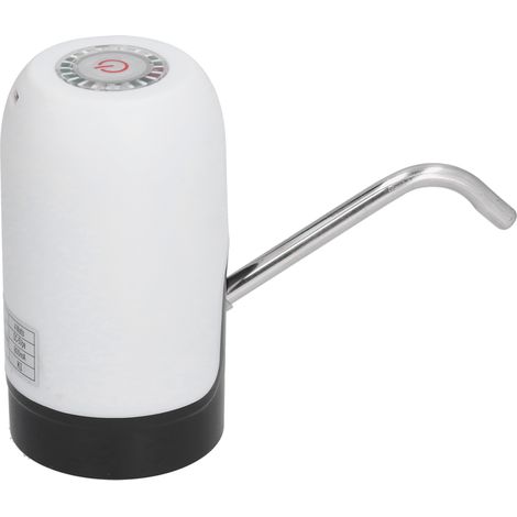 Intelligenter Wasserflaschenspender, tragbar, mit USB-Ladefunktion, elektrische Trinkwasserpumpe, Set, Weiß (1/5)