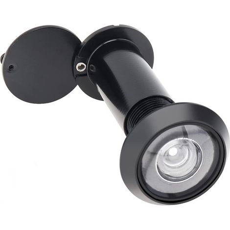 Lntyq 1 Türgriff aus Zinklegierung mit 16-mm-Bohrer für 35–60 mm dicke Türen (schwarz) (1/5)