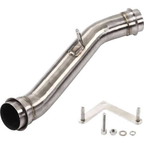 Tuyau de liaison intermédiaire d'échappement de moto, système en acier inoxydable, tige de Tube de connexion centrale pour 1290 Super R 2014 – 2019
