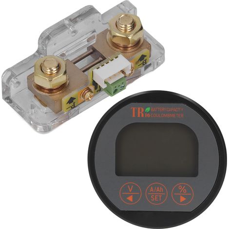 Testeur de capacité de batterie étanche, rond et précis, plage de mesure 8-120 V pour voiture électrique, 100 A (1/5)