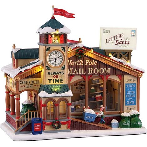 North Pole Mail Room con Alimentatore 4.5V Cod. 15733