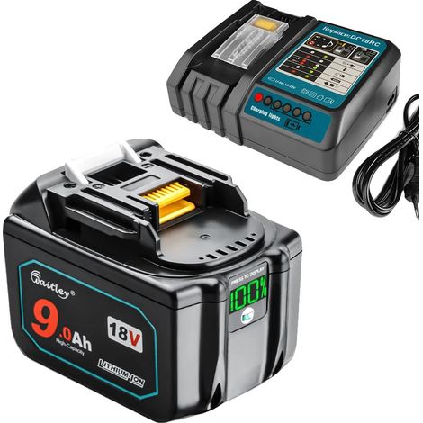 Batterie rechargeable, capacité de 9Ah, performance améliorée, ensemble de batterie 9Ah C (1/2)