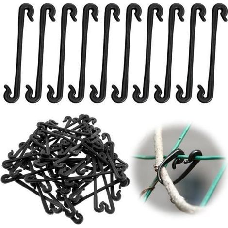 Plant Ties - Unspecified - Tomato Ties - Pack of 200 - Flexible - Weather-Resistant (1/4)