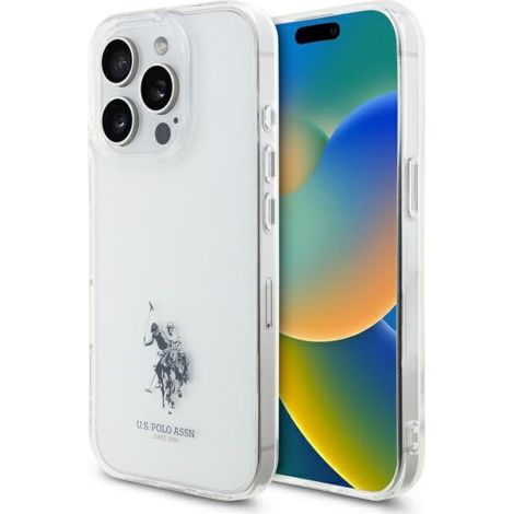 Custodia trasparente US Polo IML Double Horse per iPhone 15 Pro Max (1/5)