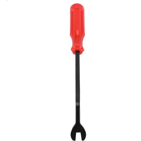 Werkzeug zum Entfernen von Befestigungsclips für Türinnenverkleidungen, 15 cm, rot