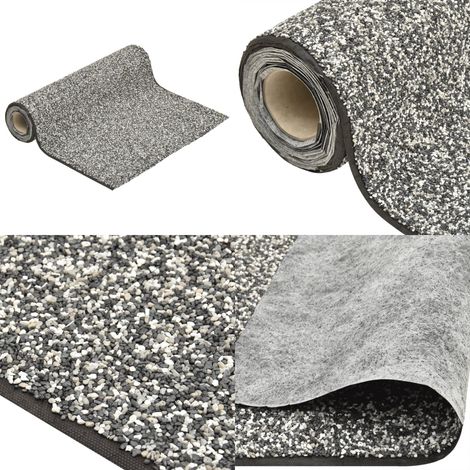 Revêtement de pierre gris 150x100 cm - Revêtement De Pierre - Décoration De Jardin - Étang Artificiel - Liner D'étang - Accessoires D'étang - Home & Living