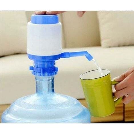 Distributeur manuel pour bouteille d'eau 5L, 8L, 10L – Anti-goutte, adaptable – Pour camping, bureau, maison – Résistant aux chutes (1/4)