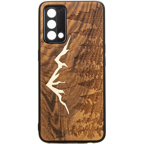 Custodia in legno Realme GT Master Edition top imbuia