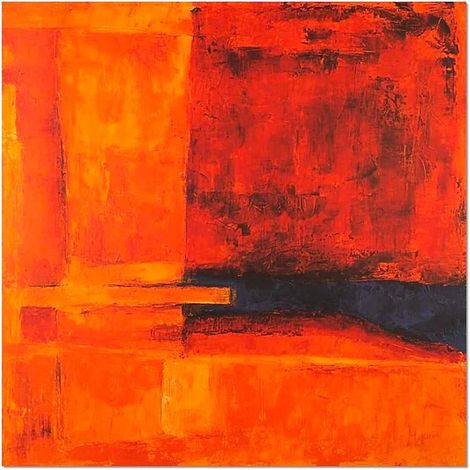 Tableau art abstrait 2 - 30 x 30 cm