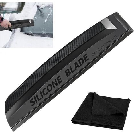 Raclette in silicone per auto: raschietto in silicone per auto, raschietti per auto, tergicristallo per finestrini per carrozzeria e vetri dell'auto, finestre, specchi (1/4)