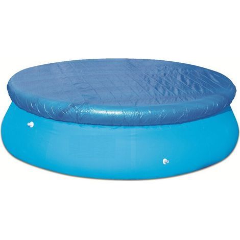 Couverture de piscine ronde - diamètre 183 cm (1/2)