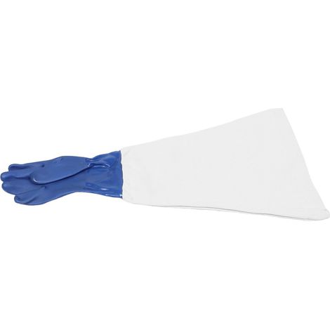Moufles de Sablage en Caoutchouc Extra Épais pour Cabine, Résistant à L’Abrasion Produits Chimiques, Taille Unique Droitier, Protection Industrielle pour Nettoyage Intensif et (1/5)
