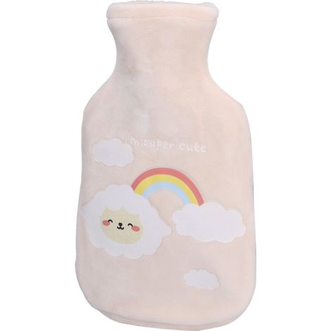 Bouillotte 350 ml - Utilisation facile - Bouchon de sécurité en caoutchouc naturel - Excellente étanchéité - Idéale pour la maison et le bureau (1/5)