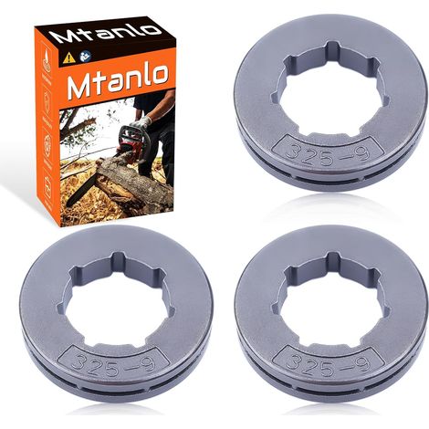.325" - Kit de jante à pignon 9T, pour Stihl, Husqvarna, Jonsered, Poulan, pièce pour tronçonneuse (1/5)